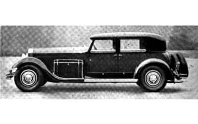 Isotta Fraschini Tipo 8A Grand Sport Sala