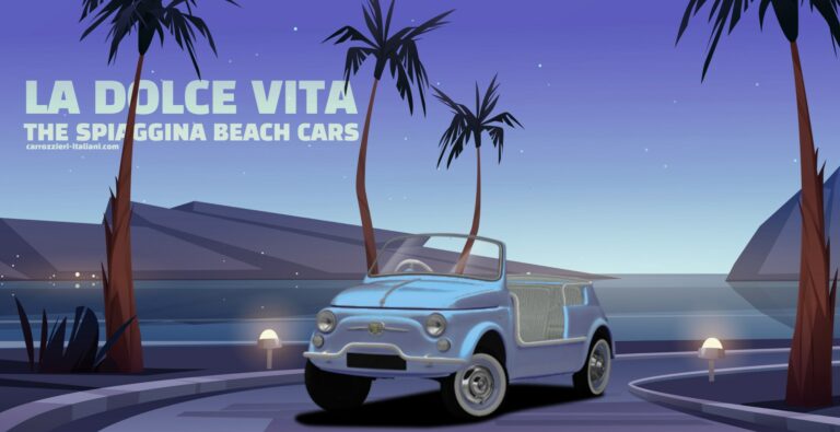 La dolce vita: the Spiaggina beach cars