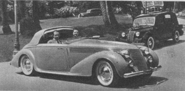 1939 Aprilia S.Farina Cabriolet Mylord one-off