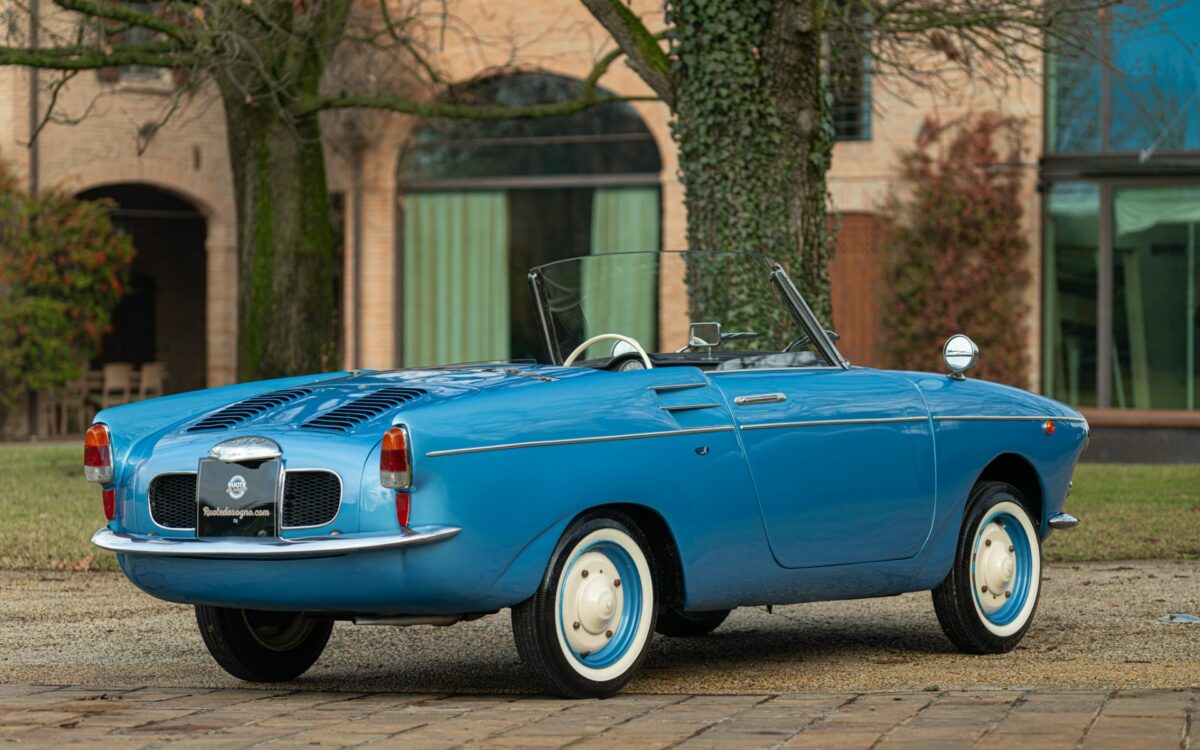 1957 FIAT 500 SPIDER CARROZZERIA ALLEMANO (3)