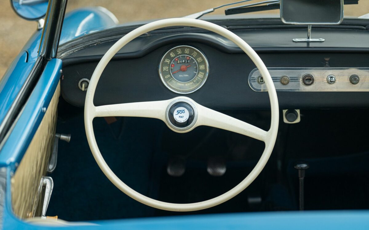 1957 FIAT 500 SPIDER CARROZZERIA ALLEMANO (6)