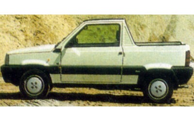 Original Fiat Panda Dachreling Set Mattrot 2er Set 50926777 - Italy Mot