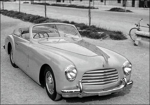 ferrari 1949 166 Inter Stabilimenti Farina Cabriolet (011S) 3~2