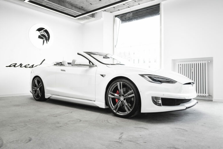 You Can now have a Tesla Model S Convertible by Coachbuilder Ares Design