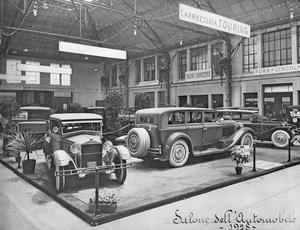 AlfaRomeo 6C1500N + IF 8A Milan show Touring 1928