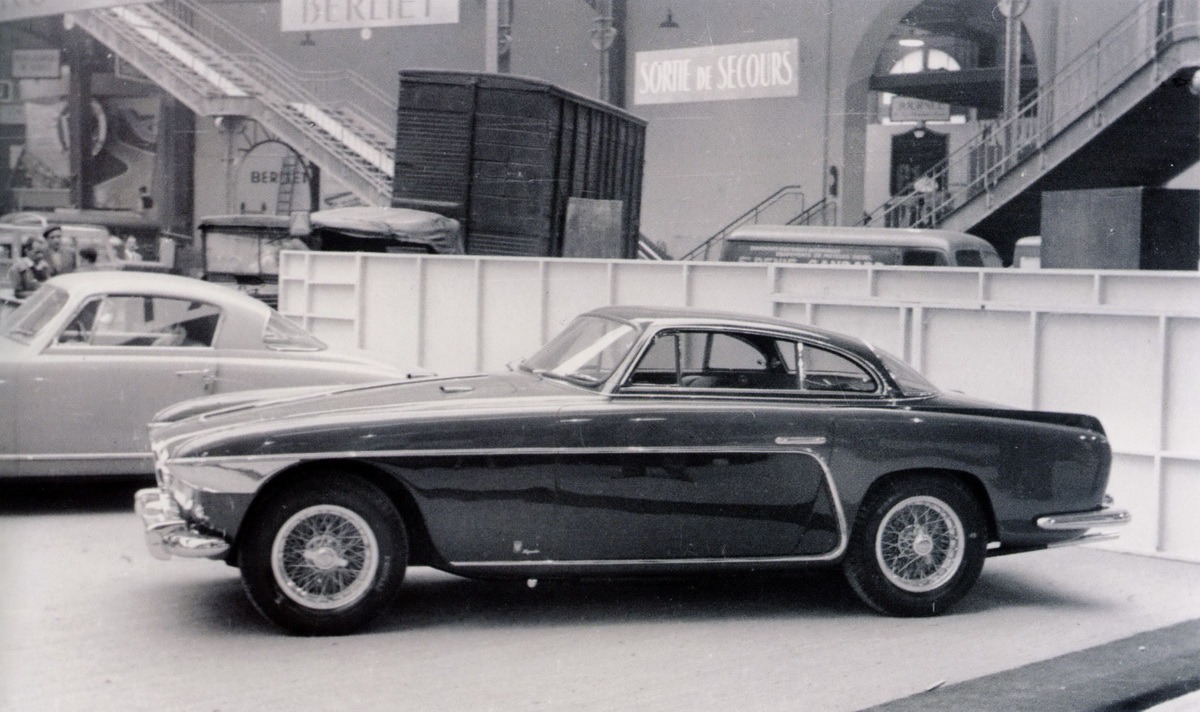 Ferrari 250 Europa Vignale Coupe 0295EU Salon de Paris 1-11 October 1953