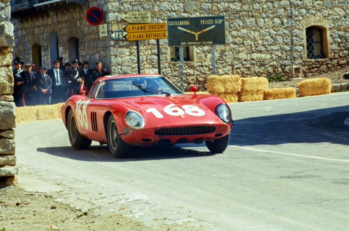 Ferrari 250 GTO 4091GT Targa Florio 8 May 1966 Reale-Marsala
