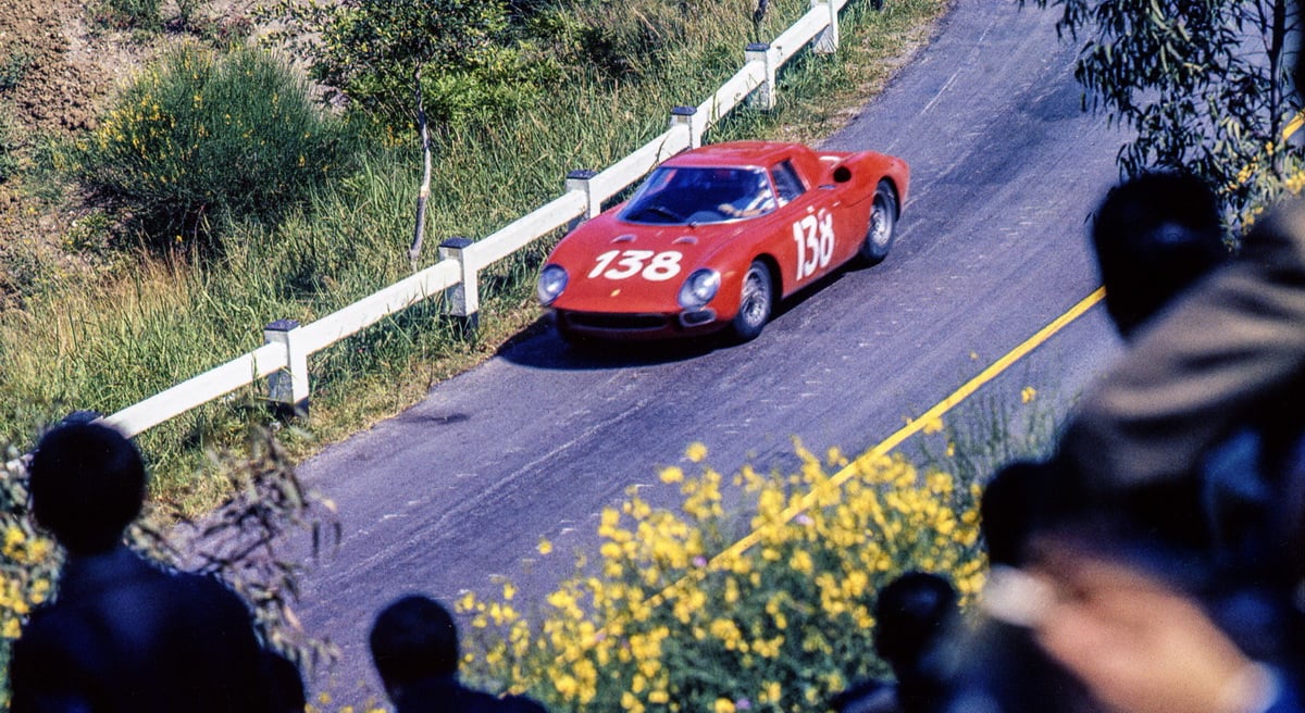 Ferrari 250 LM 5903 Targa Florio 9 May 1965 Bettoja-De Adamich-Casoni