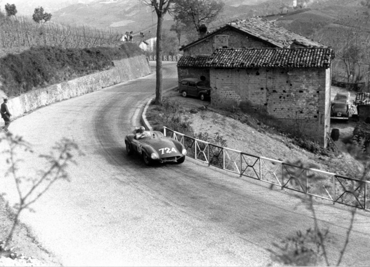 Ferrari 750 Monza 0486M 6th Mille Miglia 30 April 1955 Sergio Sighinolfi