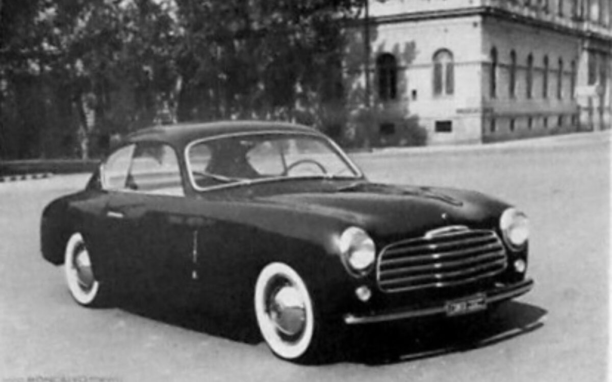 Fiat 1100 E coupé Canta design Michelotti 1949