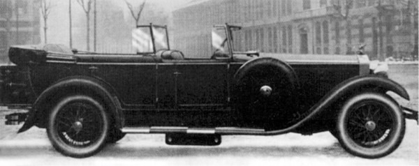 Isotta Fraschini 8A Double Phaeton Garavini 1925