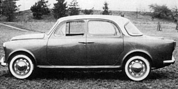Lancia Appia elaborata Canta 1958