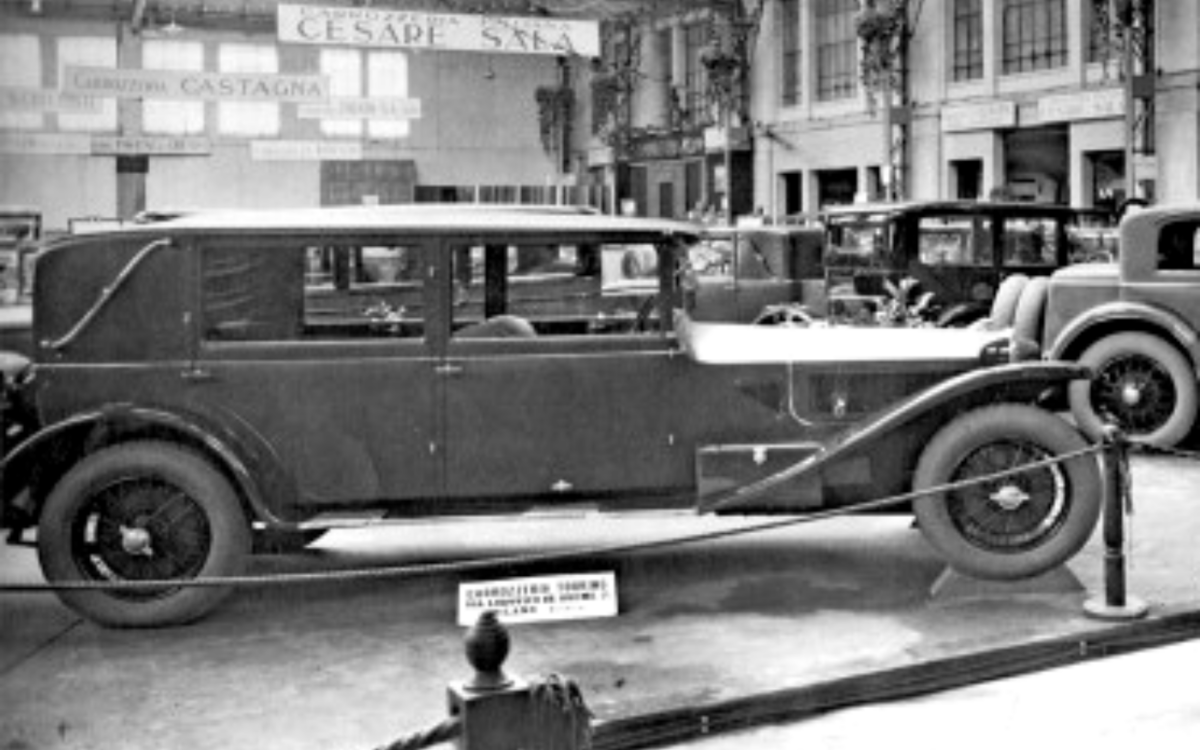 Lancia Lambda S7+IF 8ASS Milan show 1927