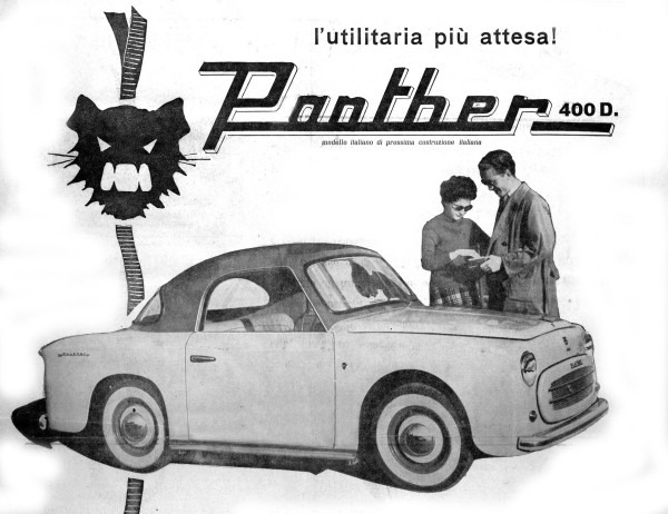 Panther 400 D 1954 advertisement
