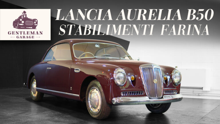One out of five: The Lancia Aurelia B50 by Stabilimenti Farina ft. Paolo Milini Ep.18