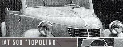 Fiat 500 Topolino Bertone