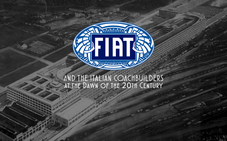 Fiat’s Collaboration with Italian Coachbuilders at the Dawn of the 20th Century