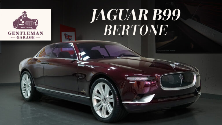 The lost Jaguar: the B99 Concept by Bertone ft. Michael Robinson Ep12