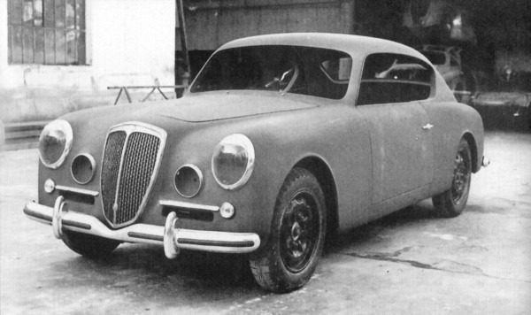 lancia b20 prototipo ghia 1950