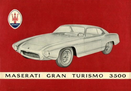 maserati 3500 GT zagato proposal