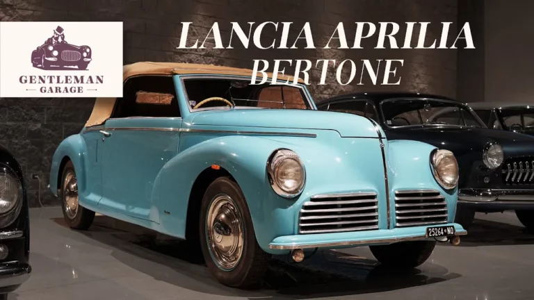 The blue sculpture: The Lancia Aprilia Cabriolet Bertone ft. Emilio Lacchio Ep.15