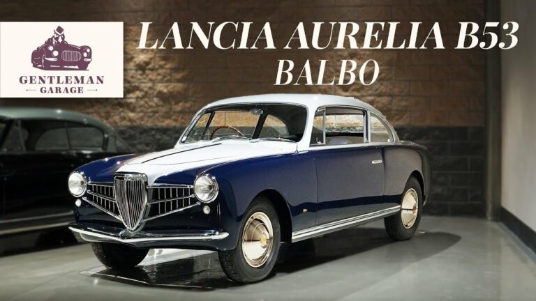 An unmistakable signature: The Lancia Aurelia B53 by Balbo ft. Emilio Lacchio Ep7