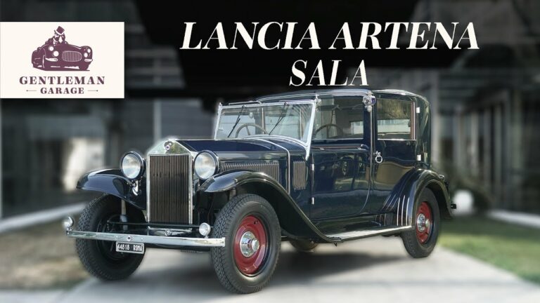 When the car was truly tailor made: The Lancia Artena by Sala ft. Silvia Nicolis Ep13