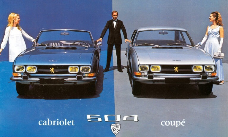 The Timeless Elegance of the Peugeot 504 Coupe and Cabriolet