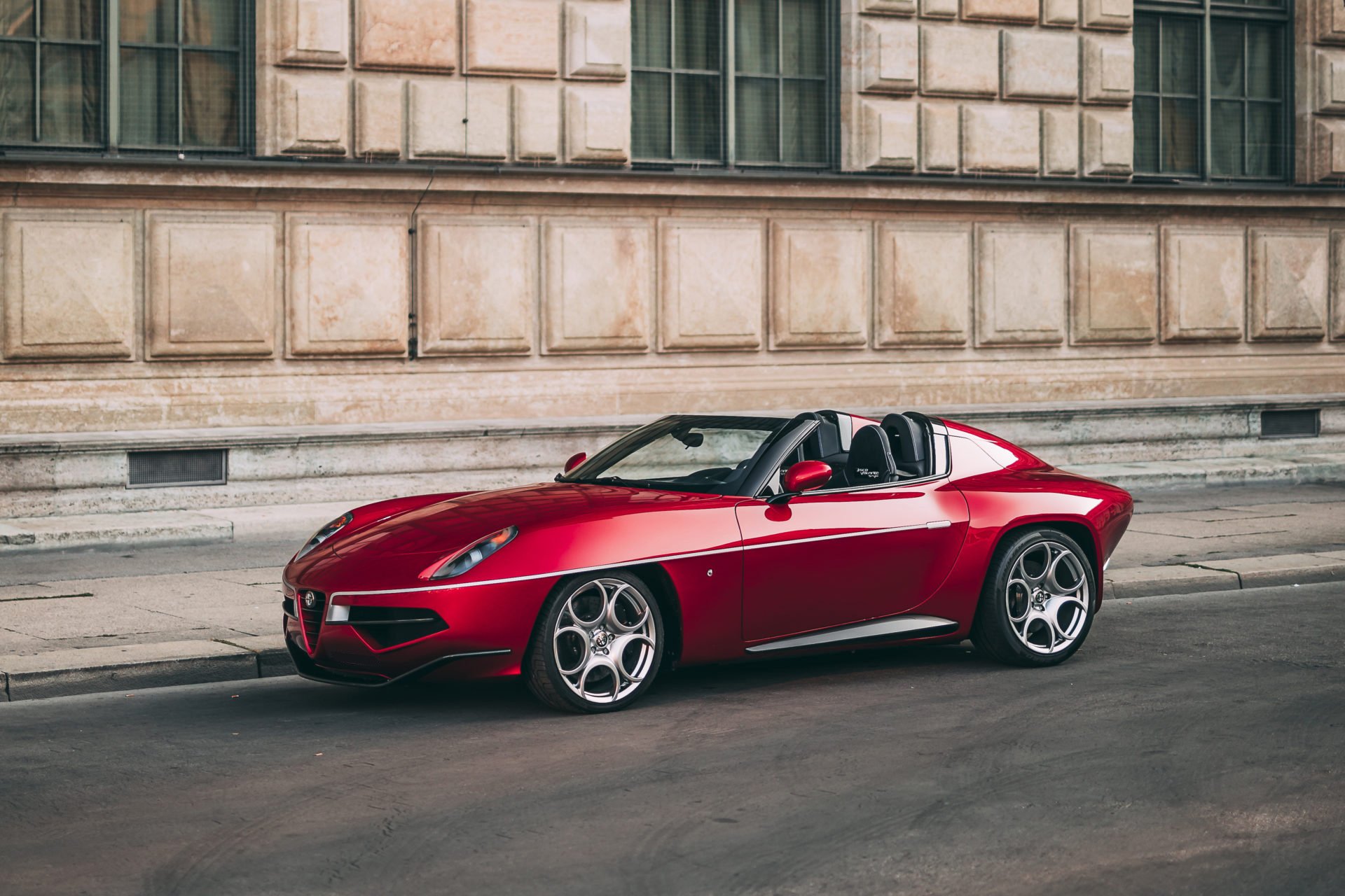The Alfa Romeo Disco Spyder by Superleggera
